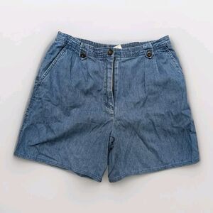 ALFRED DUNNER Denim Shorts Petite Sz 8 Vintage